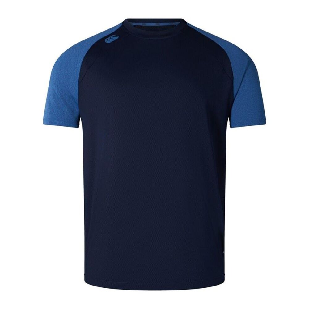Canterbury Mens Elt Crew Neck Slim  Athletic T-Shirt / Navy Marl